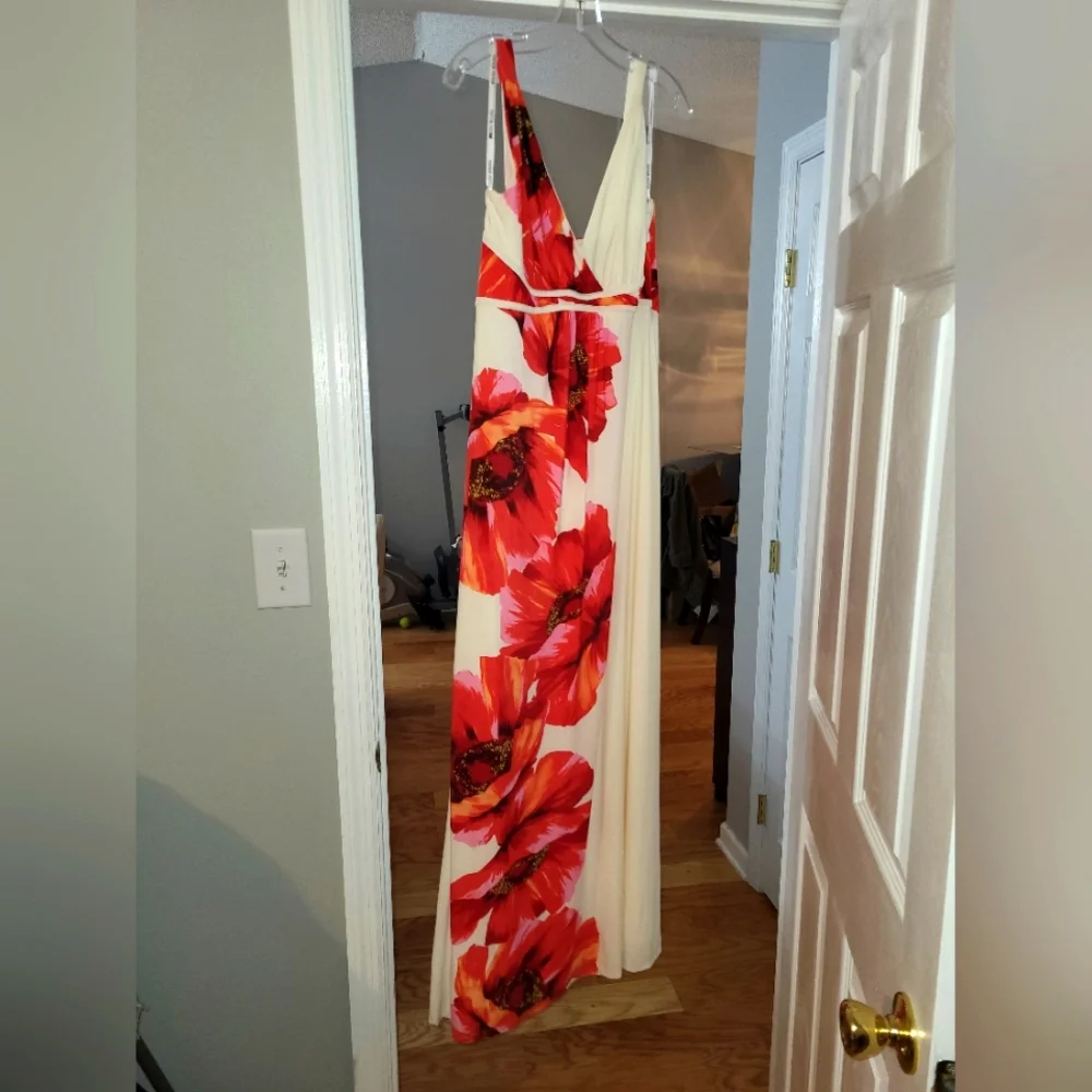BISOU BISOU foral dress size 10 - Picture 1 of 5